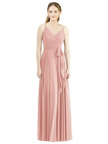 Soft Chiffon A-Line Sleeveless Bliss Pink Formal Dress / Bridesmaid Dress Barrie