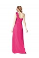 Soft Chiffon A-Line Long Sleeveless Azalea Bridesmaid Dresses Barrie