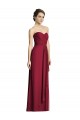 Soft Chiffon A-Line Long Sleeveless Side Slit Bridesmaid Dresses Barrie