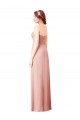Soft Chiffon Long Sleeveless Bridesmaid Dress Barrie