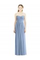 Chiffon Long Sleeveless Bridesmaid Gowns Barrie