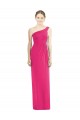Soft Chiffon Sheath Long Sleeveless Azalea Bridesmaid Dresses Barrie