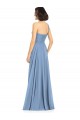 Soft Chiffon A-Line Long Sleeveless Dusty Blue Formal Dress / Bridesmaid Dress Barrie