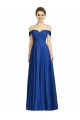 Soft Chiffon A-Line Long Cap Sleeves Semi Formal Evening Dress / Bridesmaid Dress Barrie