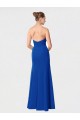 Soft Chiffon Mermaid Long Sleeveless Bridesmaid Dress Barrie
