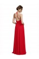 Chiffon Long Sleeveless Bridesmaid Dress Barrie