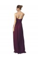 Soft Chiffon A-Line Long Sleeveless Bridesmaid Dress / Formal Dress Barrie