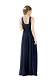Chiffon Princess Long Sleeveless Bridesmaid Gowns Barrie