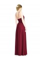 Chiffon A-Line Long Sleeveless Open Back Formal Dress / Bridesmaid Dress Barrie