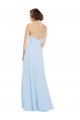 Soft Chiffon A-Line Long Sleeveless Wedding Party Dress Barrie