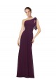 Soft Chiffon Long Sleeveless Bridesmaid Dresses Barrie