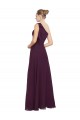 Soft Chiffon Long Sleeveless Bridesmaid Dresses Barrie