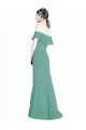 Soft Chiffon Long Sleeveless Bridal Party Dress Barrie