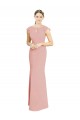 Soft Chiffon Mermaid Long Cap Sleeves Formal Dress / Bridesmaid Dress Barrie