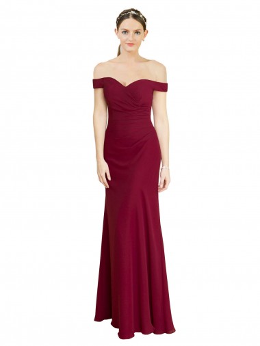 Soft Chiffon Mermaid Long Sleeveless Black Tie Prom Dress / Bridesmaid Dress Barrie