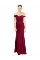 Soft Chiffon Mermaid Long Sleeveless Black Tie Prom Dress / Bridesmaid Dress Barrie