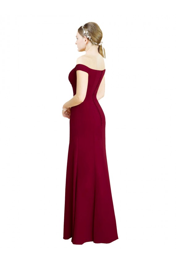 Soft Chiffon Mermaid Long Sleeveless Black Tie Prom Dress / Bridesmaid Dress Barrie