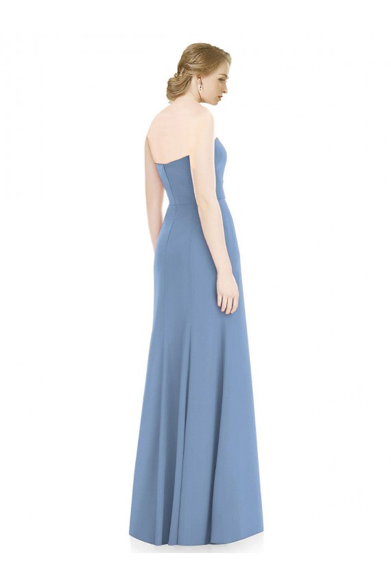 Luxe Chiffon Mermaid Long Sleeveless Bridesmaid Dress Barrie