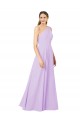 Soft Chiffon Sheath Long Sleeveless Formal Evening Gown / Bridesmaid Dress Barrie