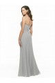 Chiffon A-Line Long Sleeveless Bridesmaid Dress Barrie