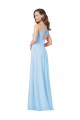 Chiffon A-Line Long Sleeveless Keyhole Back Formal Dress / Bridesmaid Dress Barrie