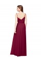 Soft Chiffon A-Line Sleeveless Grape Bridesmaid Dress / Formal Dress Barrie