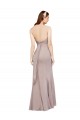 Soft Chiffon Mermaid Long Sleeveless Black Prom Dresses Barrie