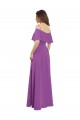 Soft Chiffon A-Line Long Flutter Sleeves Dahlia Bridesmaid Dresses Barrie