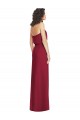 Soft Chiffon A-Line Long Sleeveless Lilac Low Back Formal Dress / Bridesmaid Dress Barrie