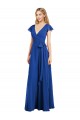 Lxue Chiffon A-Line Long Flutter Sleeves Bridesmaid Dress Barrie