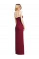 Soft Chiffon Trumpet Long Sleeveless Formal Dress / Bridesmaid Dress Barrie
