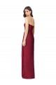 Soft Chiffon Trumpet Long Sleeveless Side Front Slit Bridesmaid Dresses Barrie