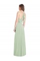 Soft Chiffon Trumpet Long Cold Shoulder Semi Formal Evening Dress / Bridesmaid Dress Barrie