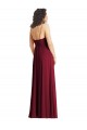 Soft Chiffon Trumpet Long Sleeveless Formal Evening Gown / Bridesmaid Dress Barrie