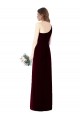 Soft Chiffon Trumpet Trumpet Sleeveless Dark Green Bridesmaid Dress Barrie