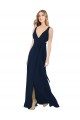 Chiffon Long Sleeveless Bridesmaid Dress / Evening Dress Barrie