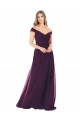 Soft Chiffon A-Line Long Sleeveless Evening Dress Barrie