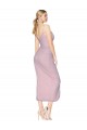 Soft Chiffon Mermaid Knee Length Sleeveless V-Back High Low Evening Gown / Prom Dress / Bridesmaid Dress Barrie