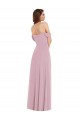 Soft Chiffon A-Line Long Sleeveless Black Tie Evening Gown / Bridesmaid Dress Barrie