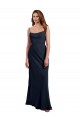 Soft Chiffon A-Line Long Sleeveless Open Back Evening Dress / Bridesmaid Dress Barrie