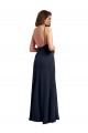 Soft Chiffon A-Line Long Sleeveless Open Back Evening Dress / Bridesmaid Dress Barrie