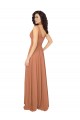 Chiffon A-Line Long Sleeveless V-Back Bridesmaid Dress / Evening Dress Barrie