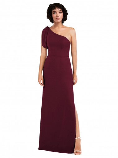 Soft Chiffon A-Line Long Sleeveless Skirt Slit Evening Dresses Barrie