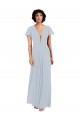 Soft Chiffon A-Line Long Cap Sleeves Bridesmaid Dress / Formal Dress Barrie