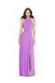 Soft Chiffon A-Line Long Sleeveless Backless Formal Evening Gown / Bridesmaid Dress Barrie