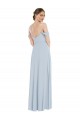 Soft Chiffon A-Line Long Flounce Sleeves Semi Formal Evening Dress / Bridesmaid Dress Barrie