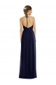 Soft Chiffon Long Sleeveless Open Back Semi Formal Evening Dress / Bridesmaid Dress Barrie
