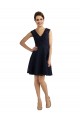 Lace A-Line Knee Length Sleeveless Bridesmaid Dress / Evening Dress Barrie