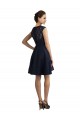 Lace A-Line Knee Length Sleeveless Bridesmaid Dress / Evening Dress Barrie
