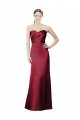 Satin Mermaid Long Sleeveless Bridesmaid Dress / Evening Dress Barrie